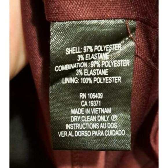 Chelsea Dress Fit Flare Red and Black Short Sleeved Knee Length Ruched Womens 6 - Picture 8 of 8